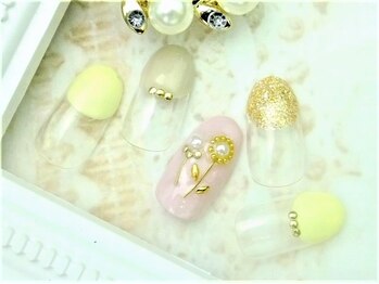 ネイルズガッシュ 蒲田西口店(NAILsGUSH)/＊スプリングビジュー＊