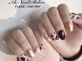 エーネイルサロン プラーカ本店(A-Nail Salon)/　アニマルネイル