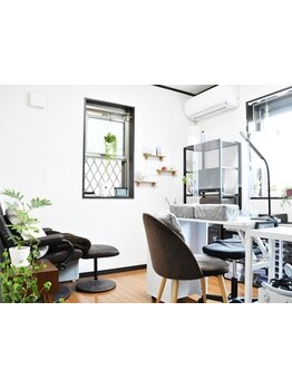 個室があるサロン