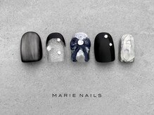 マリーネイルズ 表参道店(MARIE NAILS)/定額￥9,000 マグネット 0130a