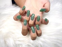 イマージュ(image)/キラキラグリーンラメ☆SAYAKA