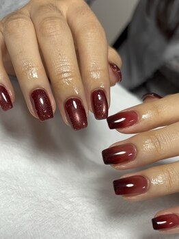 トータルビューティーサロン バイ ココ(Total beauty salon by coco.)の写真/初めての方に◎＼口コミ高評価♪／洗練された空間で上質なネイル・まつ毛デザインをご提供◎