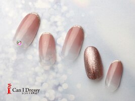 ミラーネイル/グラデーション