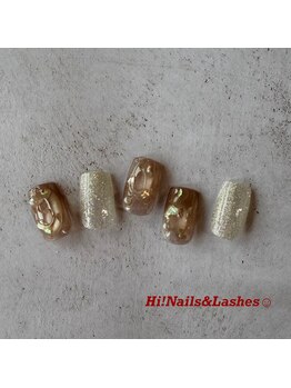 ハイネイルアンドラッシーズ(Hi! Nails&Lashes)/定額デザイン