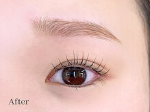 ミーナ 鍋島店(mina)/アイブロウWAX＋まつげパーマ上