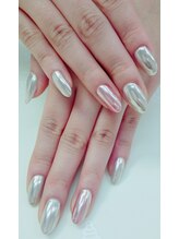 ネイルサロン ティアラリュクス 市川北口店(Tiara Luxe)/ミラーネイル￥10260→￥8260