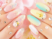 ダブルネイル(Double Nail)/◆オフ無◆左￥2990　右￥3530
