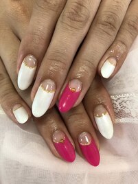 逆フレンチネイル☆