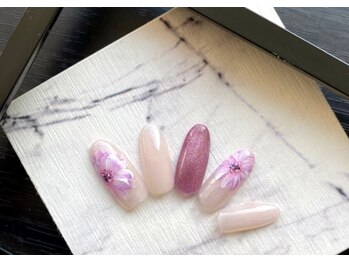 ネイルカフェ マキアート(nail cafe Maki art)/【定額】パラジェル+アート