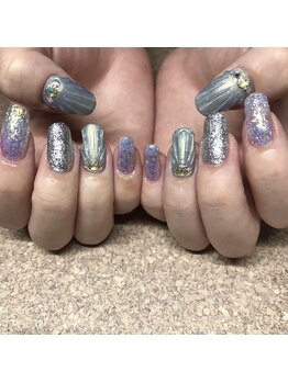 ココロネイル 半田山店(Cocolo nail)/マーメイドネイル