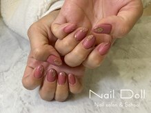 ネイルドール(Nail Doll)/マット×フラッシュ