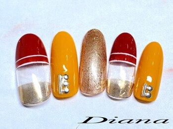 定額ネイル　7,700円　A‐068