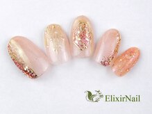 エリクサーネイル 神田(Elixir Nail)/シンプル/クーポン使用