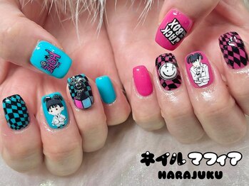 ネイルマフィア 原宿(NAIL MAFIA)/キャラネイル/痛ネイル/推し