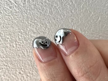 ルカ 原宿(lux)/メタルスライムネイル