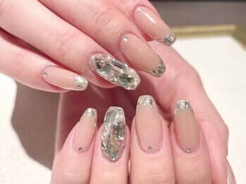 ネイルドシレラ アルパーク店(nail de SIRELLA)の写真/【広島アルパーク内】高技術×丁寧で美しい施術を◎ベース1層残しでオフする”フィルイン”施術導入サロン