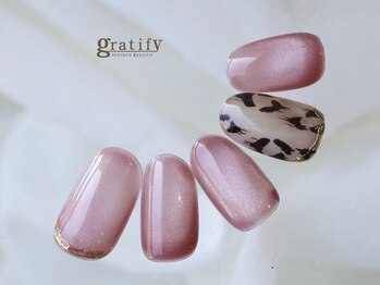 グラティフィー 梅田店(gratify)/ピンクマグネット×レオパード