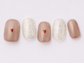 シンプルハート　￥6500