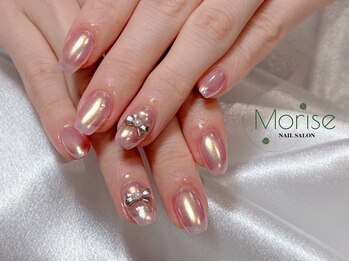 モリセ 表参道(Morise)/自爪/ミラー/持ち込みデザイン