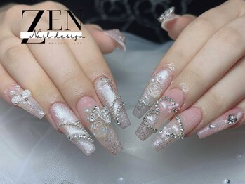 ゼン ネイル デザイン 池袋(ZEN NAIL DESIGN)/* 長 さだしやり放題×つけ放題