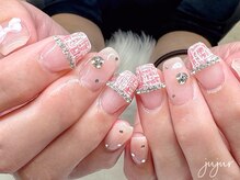 ジュジュル 稲毛本店(jujur)/ツイードネイル