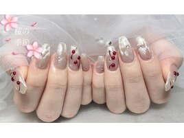 春限定*桜デザインネイル