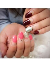 Nanaの楽美館/アシンメトリーネイル♪