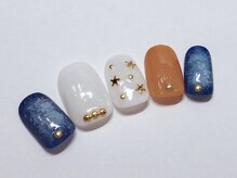 クリスタルネイル ボンベルタ橘店(CRYSTAL NAIL)/ジーンズネイル