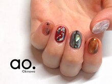 アオ おもろまち(ao.)/85min/ニュアンス Nail ao.沖縄