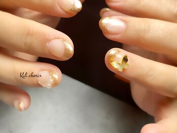 カル シェリール(Kal.cherir)/シャンパンゴールドフレンチ
