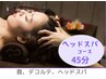 【快眠ドライヘッドスパ45分】脳リラックス！たっぷり充実のロングコース！