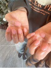 ロマンティックカラー(Romantic color)/オフィスネイル　ピンク