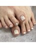【jrネイリスト限定】foot/アートコース　¥5250
