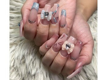 リンネイル 新大久保店(Rin Nail)/#待ち込みデザイン#付け放題