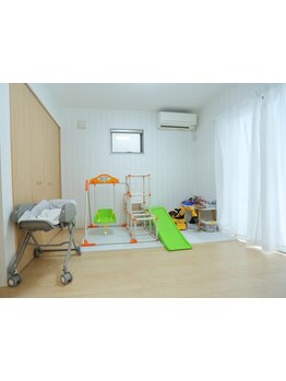 お子様同伴OKのサロン