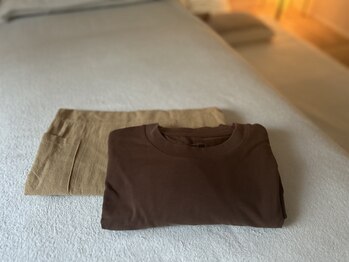 まどろみ タイ古式 よもぎ蒸し/お着替え無料でご用意！