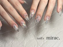 ネイルズミラク(nail's mirac.)の雰囲気（＊クリアネイル＊）