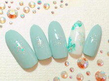 ネイル シエル(nail ciel)/[2]アート付定額コース◆￥5300