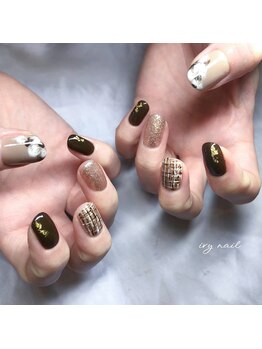 アイビーネイル(ivy-nail)/バレンタイン☆チョコネイル♪