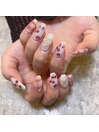 チェックネイル
