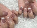 《松ヶ根限定》　塗りかけネイル
