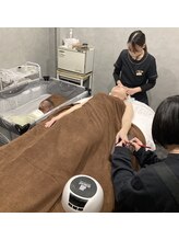 ベビーベッド・サークル無料ご用意☆お子様連れの方も横にいながら安心施術♪