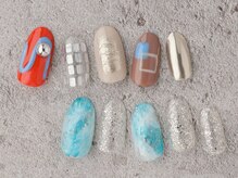ネイルサロンアンドスクール ミュー(Nail Salon & school mieux)/ニュアンスデザイン