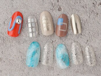ネイルサロンアンドスクール ミュー(Nail Salon & school mieux)/ニュアンスデザイン