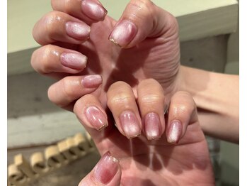 マグネットミラーネイル