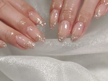 リノ(rino)の写真/ニュアンス/オフィスネイルが得意◇種類豊富なサンプルに持ち込みデザインもOK◎