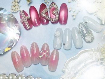 シエル(Ciel)の写真/Cielは【自店・他店・ジェル・スカルプ・長さ出し】全てオフ代無料!!オフ代を気にせずネイルが楽しめます♪