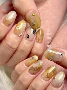 Mネイル 伏見店/haruka nail × ニュアンス
