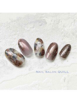 ネイルサロン クイル(QUILL)/9月白べっ甲(1)