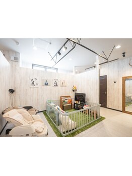 お子様同伴OKのサロン